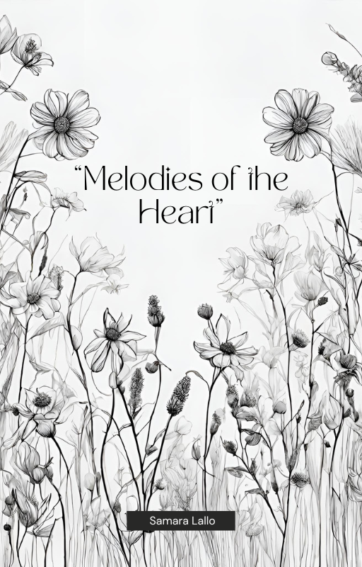 Cover art Melodies of the Heart - Original Compilation of Poems (Wattpad Book Cover)